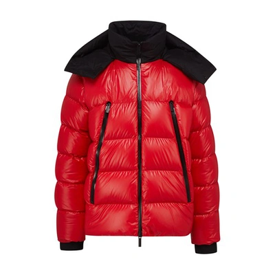 Shop Moncler Zubair Puffer Jacket In Red