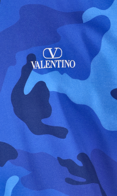 Shop Valentino Camouflage T-shirt