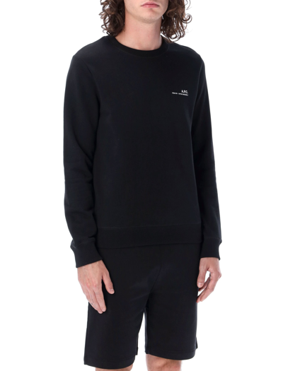 Shop Apc Item Sweatshirt In Black