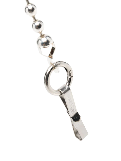 Shop Martine Ali Hardware Ball Keychain In Silber