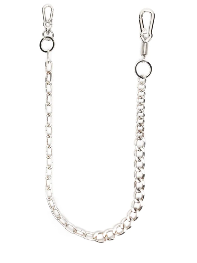 Shop Martine Ali Mixed Link Wallet Chain In Silber
