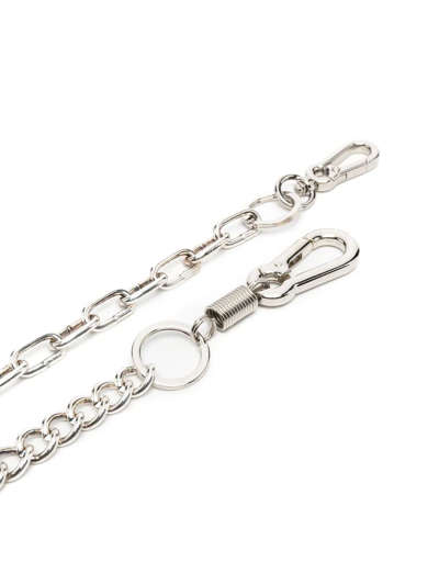 Shop Martine Ali Mixed Link Wallet Chain In Silber