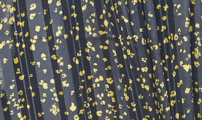 Shop Lost + Wander Oh-la Leopard Long Sleeve Maxi Dress In Black-multi