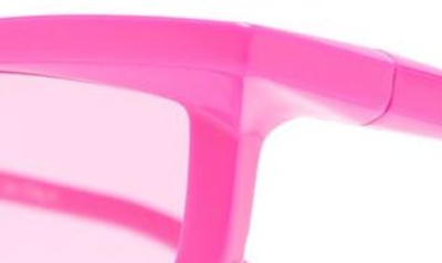 Shop Balenciaga 56mm Cat Eye Sunglasses In Fuchsia Fuchsia Pink