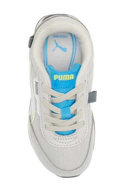 Shop Puma Kids' Future Rider Twofold Sneaker In Gray Violet/ Ocean Dive