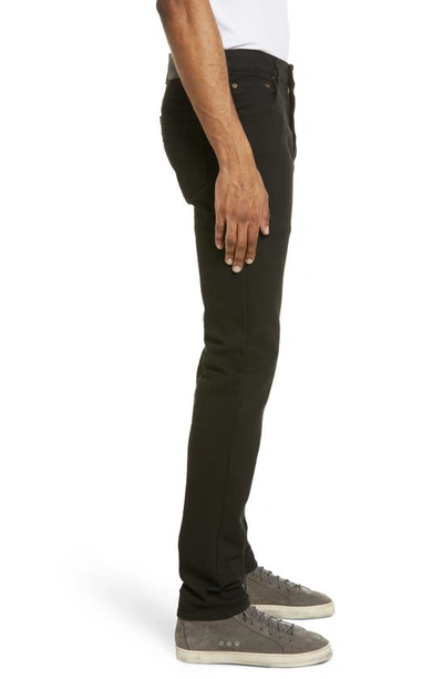 Shop Raleigh Denim Martin Slim Tapered Fit Jeans In Black