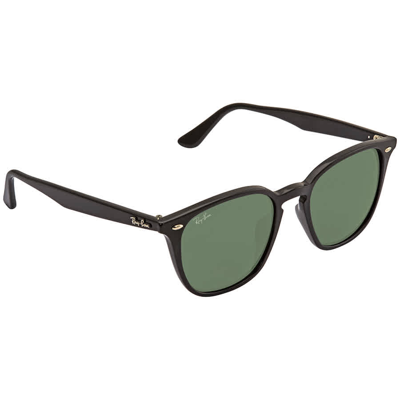 Shop Ray Ban Green Classic Square Unisex Sunglasses Rb4258f 601/71 52 In Black,green