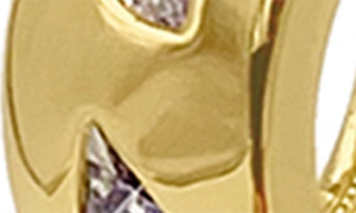 Shop Adornia Fine 14k Yellow Gold Plated Mixed Shape 11mm Huggie Hoop Earrings