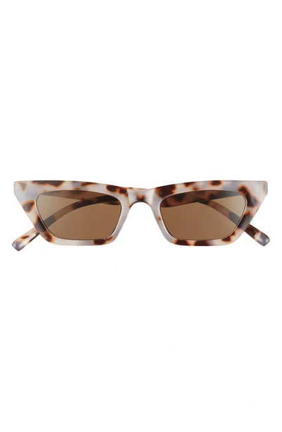 Shop Aire Polaris 49mm Cat Eye Sunglasses In Cookie Tort