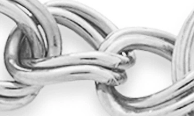 Monica Vinader Womens Silver Groove Curb Recycled Sterling Silver Chain Bracelet 1size In Sterling Silver