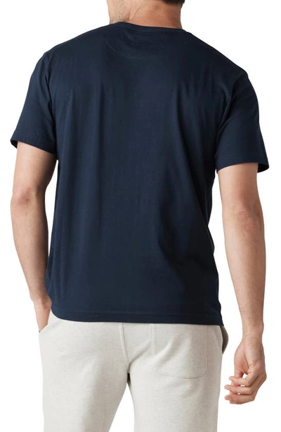 Shop Rodd & Gunn St. Mary Embroidered T-shirt In Ink