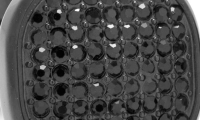 Cufflinks, Inc . Pavé Black Crystal Cuff Links In Black