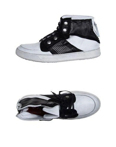 Shop Bb Bruno Bordese Sneakers In White