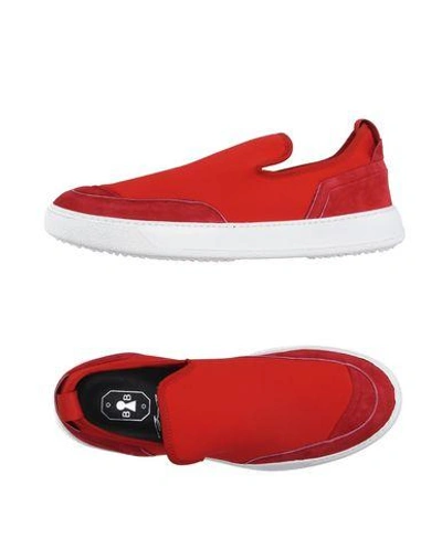 Shop Bb Bruno Bordese Sneakers In Red