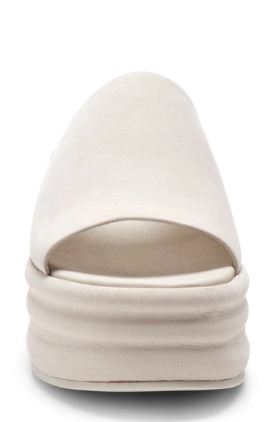 Free People Harbor Platform Sandal In Vanilla