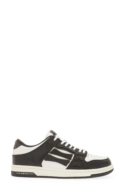 Shop Amiri Skeleton Sneaker In White/ Black