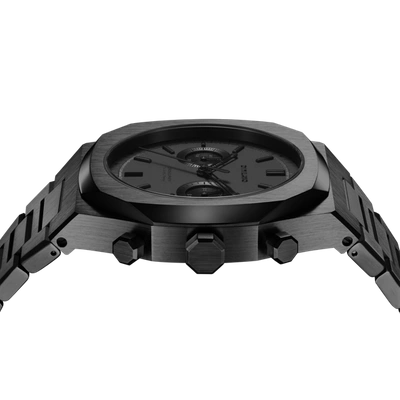 D1 Milano Chronograph Shadow 41.5mm In Black