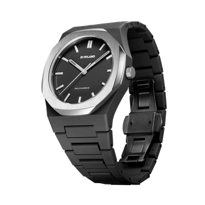Shop D1 Milano Watch Polycarbon 40.5 Mm In Silver