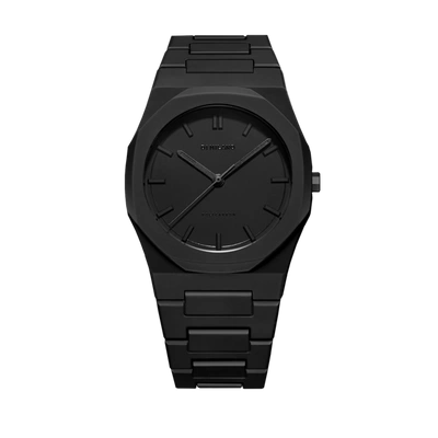 Shop D1 Milano Watch Polycarbon 40.5 Mm In Black