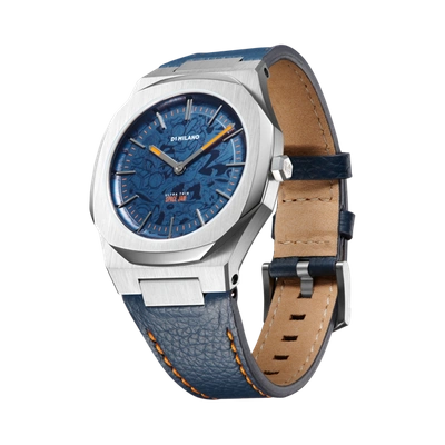 D1 Milano Watch Ultra Thin Bracelet 40 Mm In Black