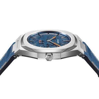 D1 Milano Watch Ultra Thin Bracelet 40 Mm In Black