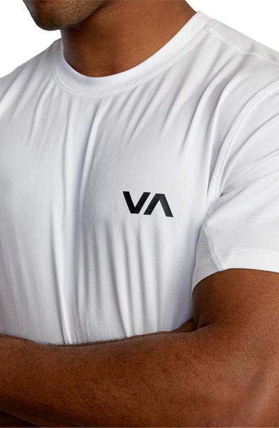 Shop Rvca Sport Vent Logo Graphic T-shirt In White