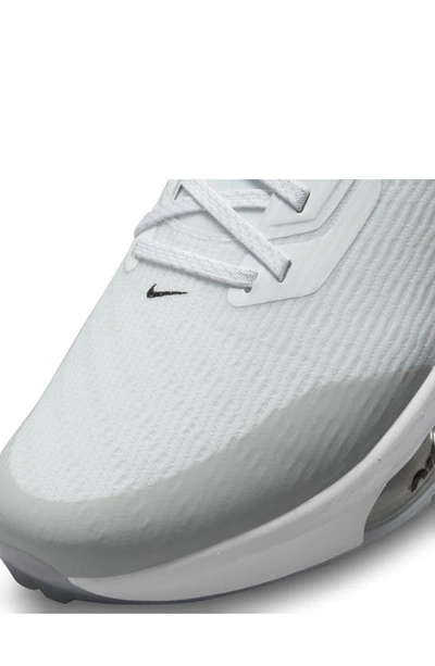 Shop Nike Air Zoom Infinity Tour Next Golf Shoe In White/ Grey/ Turquoise/ Black