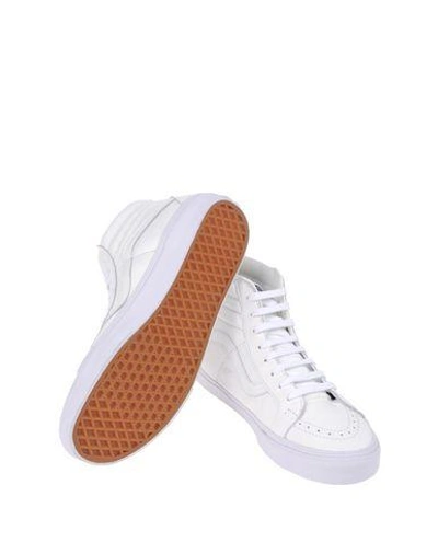 Shop Vans Trainers In White