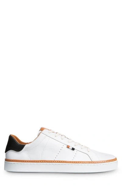 Allen Edmonds Men's Alpha Low-top Leather Sneakers In White