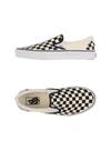 Vans Ua Classic Slip-on Stackform Sneakers Checkerboardblack/ White In Ivory