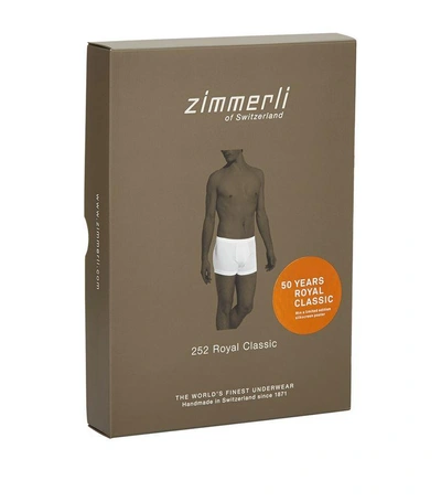 Shop Zimmerli Royal Classic Boxer Trunks