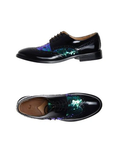 Paul Smith Laced Shoes In Black