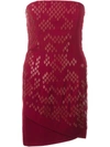 JAY AHR strapless mini-dress,DRYCLEANONLY