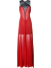 JAY AHR sleeveless gown dress,DRYCLEANONLY