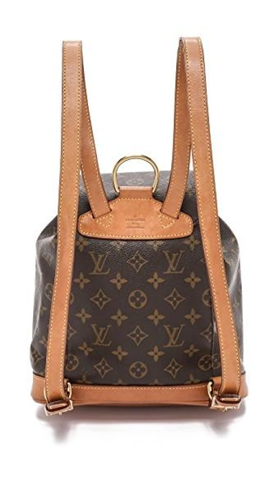 Pre-owned Louis Vuitton Monogram Montsouris Backpack In Lv Print