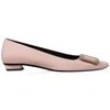 Roger Vivier Belle Vivier Pumps In Patent Leather In Pink