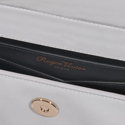 Shop Roger Vivier Miss Viv Small Shoulder Bag In Patent Leather