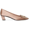 Roger Vivier Belle Vivier Pumps In Silk Satin