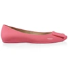 ROGER VIVIER Gommette Ballerinas in Patent Leather,RVW20802070D1PM415
