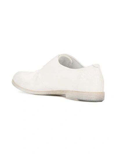 Shop Marsèll Stacked Heel Loafers - White
