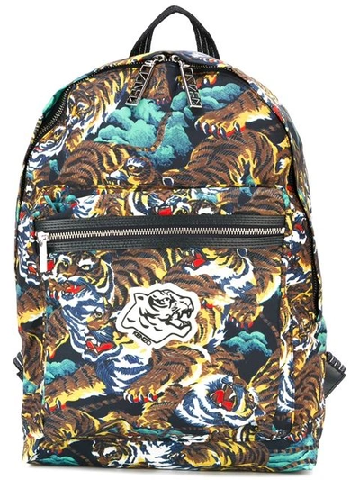 Kenzo Multicolor Flying Tigers Backpack
