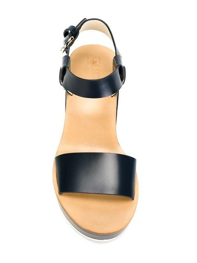 Shop Jil Sander Block Heel Sandals