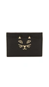 CHARLOTTE OLYMPIA FELINE CARD HOLDER