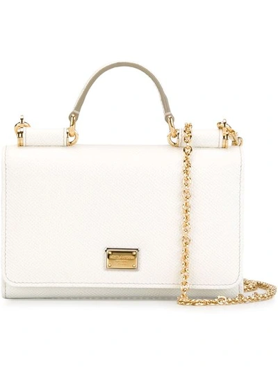 Dolce & Gabbana Mini Von Wallet Crossbody Bag In 8001
