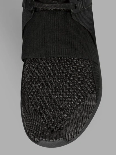 Shop Y-3 Women's Black Qasa Sneakers