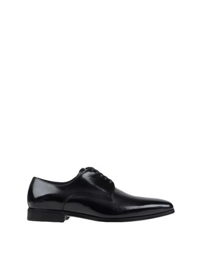 Shop Dolce & Gabbana Laced Shoes In Black