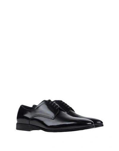 Shop Dolce & Gabbana Laced Shoes In Black