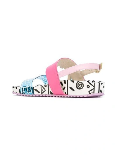 Shop Sophia Webster Palm Tree Appliqué Sandals