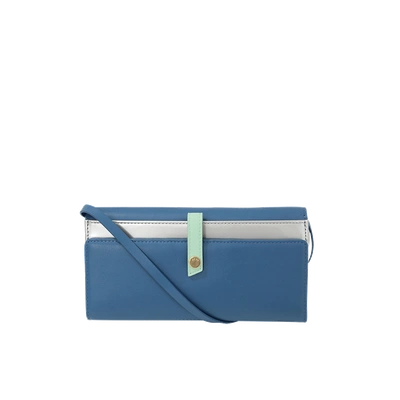 Want Les Essentiels De La Vie Bradshaw Continental Wallet In Blue