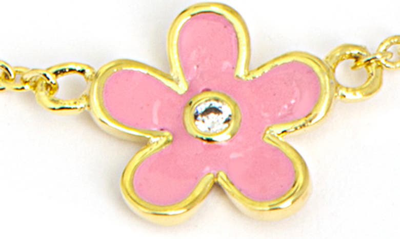 Lily Nily Kids' Floral Station Necklace In Multi